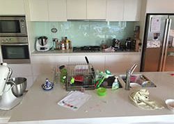 Kitchen Before Declutter